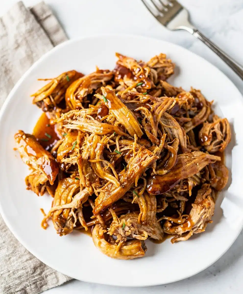 Slow Cooker Honey Garlic Chicken 6 Slow Cooker Honey Garlic Chicken featured image