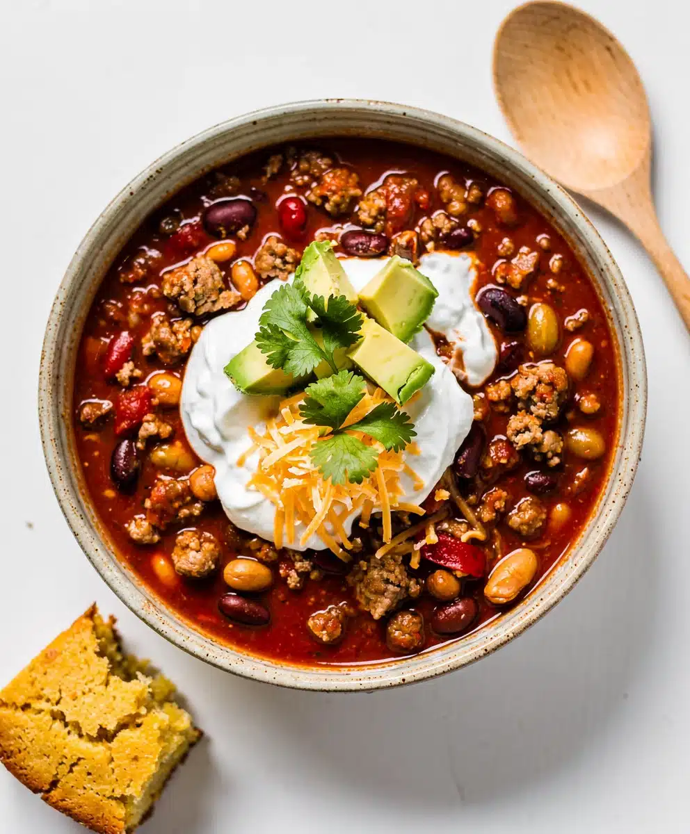 Slow Cooker Turkey Chili 6 Slow Cooker Turkey Chili featured image