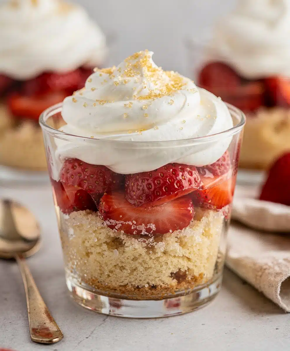 Strawberry Shortcake Cups 6 Strawberry Shortcake Cups featured image