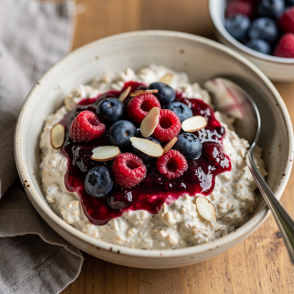 Ingredients for Vanilla Overnight Oats