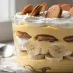 Classic Magnolia Bakery banana pudding with creamy layers and vanilla wafers