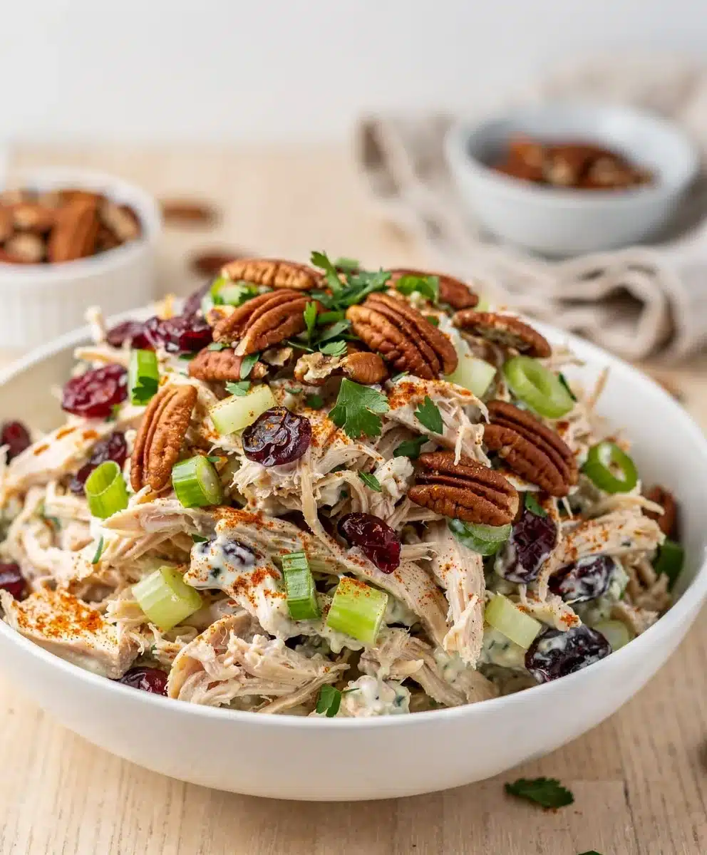 Southern Pecan Cranberry Chicken Salad featured image